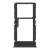 Sim Card Holder Tray For Xiaomi Poco M6 4g Black - Maxbhi Com