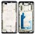 Lcd Frame Middle Chassis For Tecno Pop 6 Go Black By - Maxbhi Com