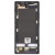 Lcd Frame Middle Chassis For Zte Nubia Z70 Ultra Black By - Maxbhi Com