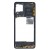 Middle Frame Ring Only For Samsung Galaxy F22 Black By - Maxbhi Com