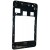 Middle Frame Ring Only For Wiko Ridge Fab 4g Black Grey By - Maxbhi Com