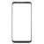 Replacement Front Glass For Meizu 16x Black By - Maxbhi Com