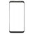 Replacement Front Glass For Meizu 16x Black By - Maxbhi Com