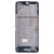 Lcd Frame Middle Chassis For Vivo Y35 Plus Blue By - Maxbhi Com
