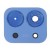 Camera Lens Glass With Frame For Xiaomi Redmi 15c 5g Blue By - Maxbhi Com