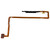 Fingerprint Sensor Flex Cable For Honor X7d 5g Black By - Maxbhi Com