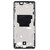 Lcd Frame Middle Chassis For Motorola Edge 2024 Black By - Maxbhi Com