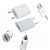 3 in 1 Charging Kit for Arise Splash T401 with USB Wall Charger, Car Charger & USB Data Cable