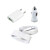 3 in 1 Charging Kit for Jivi JSP 11 with USB Wall Charger, Car Charger & USB Data Cable