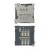 Sim Connector For Lg Optimus G E975 - Maxbhi Com