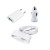 3 in 1 Charging Kit for RichTel A11 with USB Wall Charger, Car Charger & USB Data Cable