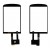 Touch Screen Digitizer For Htc Touch 3g White By - Maxbhi Com