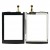 Touch Screen Digitizer For Nokia X302 Rm639 Silver By - Maxbhi Com