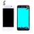 Lcd With Touch Screen For Lenovo Rocstar A319 White By - Maxbhi Com