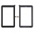 Touch Screen Digitizer For Samsung P1010 Galaxy Tab Wifi Black Grey By - Maxbhi Com