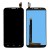 Lcd With Touch Screen For Vodafone Smart 4 Power Black By - Maxbhi Com