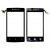 Touch Screen Digitizer For Karbonn Titanium S4 Plus Black By - Maxbhi Com