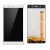 Lcd With Touch Screen For Gionee Marathon M5 White By - Maxbhi Com