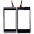 Touch Screen Digitizer For Spice Xlife 405 Silver By - Maxbhi Com