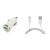 Car Charger for HTC J Butterfly with USB Cable