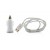 Car Charger for Mi-Fone Mi-W100 - New with USB Cable
