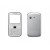 Full Body Housing For Samsung Chat 222 Plus Silver - Maxbhi Com