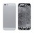 Back Panel Cover For Apple Iphone 5s Silver - Maxbhi Com