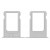 Sim Card Holder Tray For Apple Iphone 5ssilver - Maxbhi Com