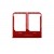 Sim Card Holder Tray For Htc One E8 With Dual Sim Red - Maxbhi Com