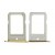 Sim Card Holder Tray For Samsung Galaxy S6 Edge Gold - Maxbhi Com