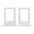 Sim Card Holder Tray For Apple Iphone Se Silver - Maxbhi Com