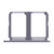 Sim Card Holder Tray For Samsung Galaxy S6 Duos Black - Maxbhi Com