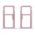 Sim Card Holder Tray For Honor 8 Pink - Maxbhi Com