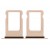 Sim Card Holder Tray For Apple Iphone 8 Gold - Maxbhi Com