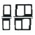 Sim Card Holder Tray For Samsung Galaxy J7 Prime Black - Maxbhi Com