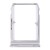 Sim Card Holder Tray For Xiaomi Mi 6 White - Maxbhi Com