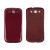 Back Panel Cover For Samsung Galaxy S3 Red - Maxbhi Com