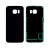 Back Panel Cover For Samsung Galaxy S6 Black - Maxbhi Com