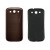Back Panel Cover For Samsung Galaxy S Iii T999 Brown - Maxbhi Com