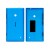 Back Cover For Nokia Lumia 520 Blue - Maxbhi Com