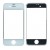 Replacement Front Glass For Apple Iphone 4 White By - Maxbhi Com