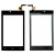 Touch Screen Digitizer For Lyf Flame 7 Black By - Maxbhi Com