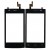 Touch Screen Digitizer For Lyf Flame 7s Black By - Maxbhi Com