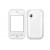 Full Body Housing For Samsung C3300k Champ White - Maxbhi Com