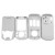 Full Body Housing For Sony Ericsson W550 White - Maxbhi Com