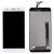 Lcd With Touch Screen For Lyf Water 11 White By - Maxbhi Com