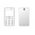 Full Body Housing For White Cherry G20 White - Maxbhi Com