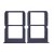 Sim Card Holder Tray For Oneplus 3t Black - Maxbhi Com