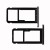 Sim Card Holder Tray For Zte Axon 7 Black - Maxbhi Com