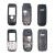 Full Body Housing for Nokia 1800 - Black